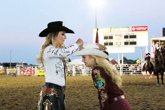 Joeli Walrath is crowned Miss Rodeo Nebraska.