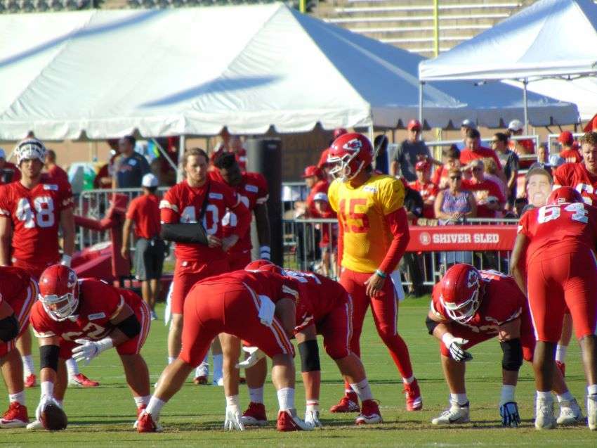 The last time the Kansas City Chiefs held their training camp in St. Joseph was in 2019/Stock photo