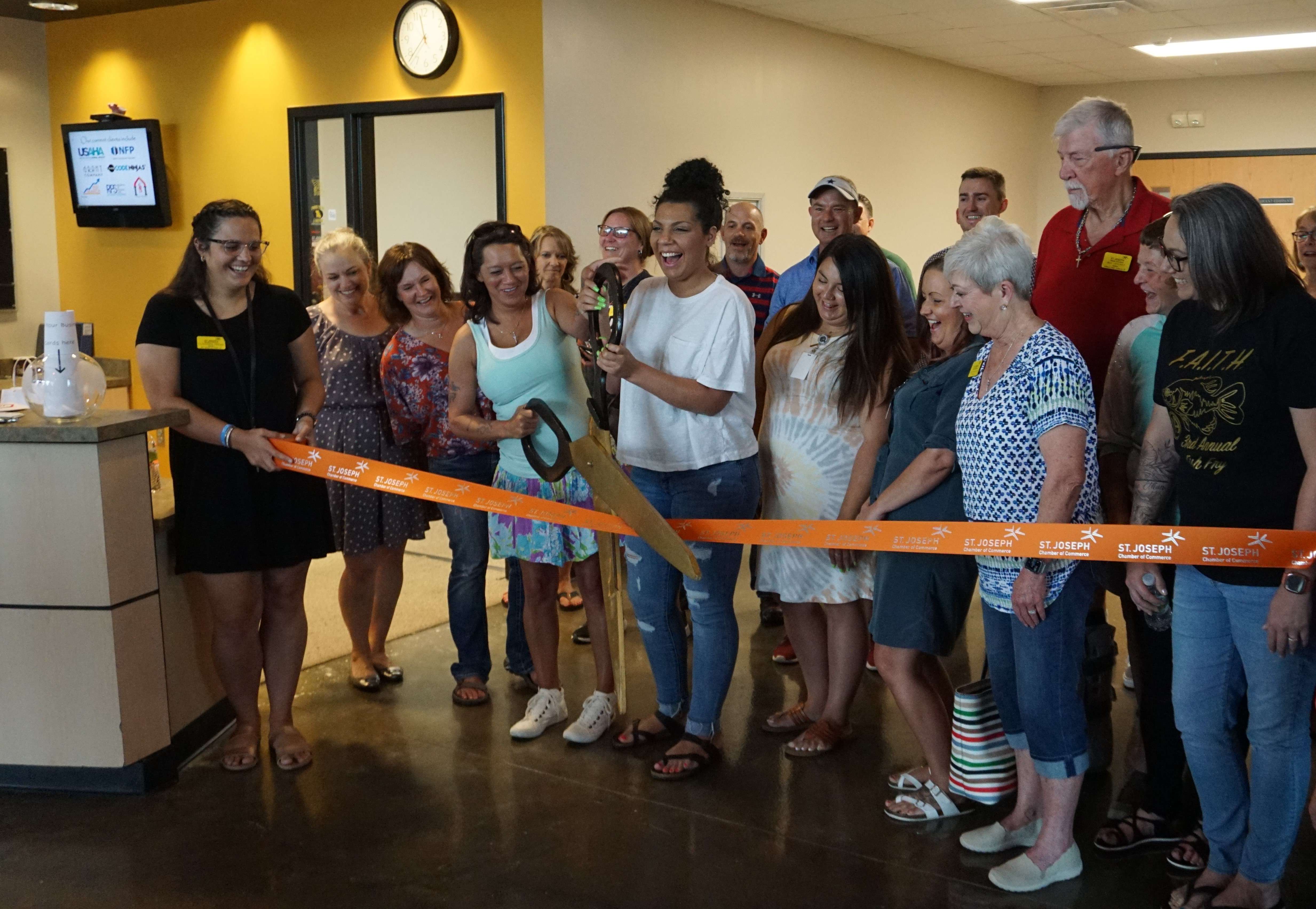 Sisters of Solace ribbon cutting / Photo: Whitnee Ice