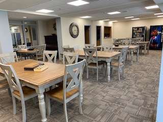 Epworth Towers' renovated community room. Courtesy photo