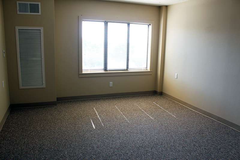 The living room of one of Epworth Towers' apartments. Cristina Janney/Hays Post