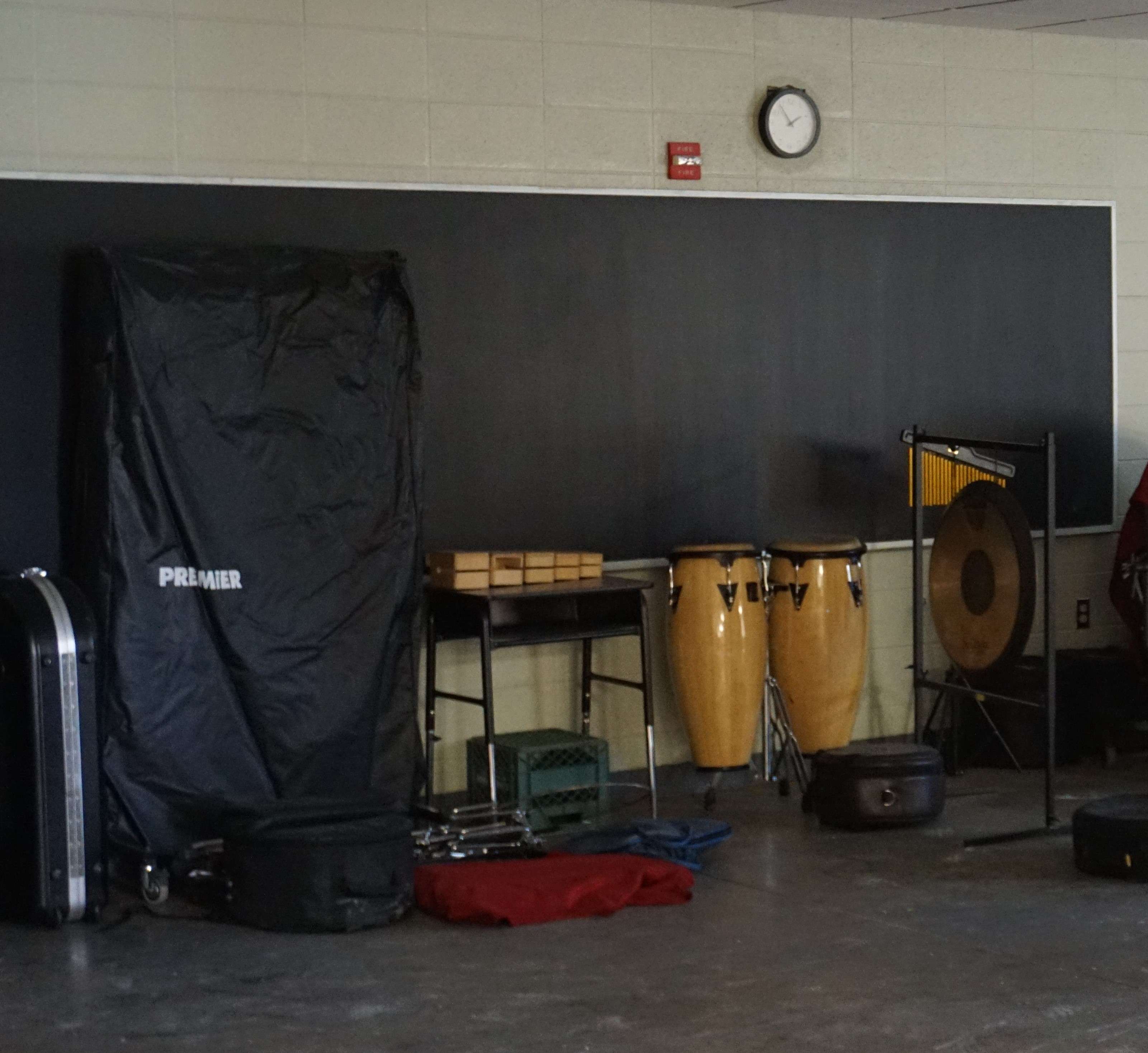 A new and larger band room is included among the changes and expansions coming in St. Joseph Christian's first phase of their remodel project. Photo by Tommy Rezac.