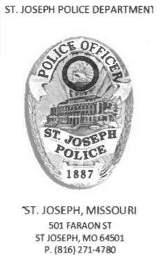 Business card being passed out by St. Joseph Police Chief Chris Connally