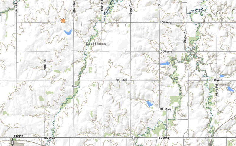 Map courtesy Kansas Geological Survey