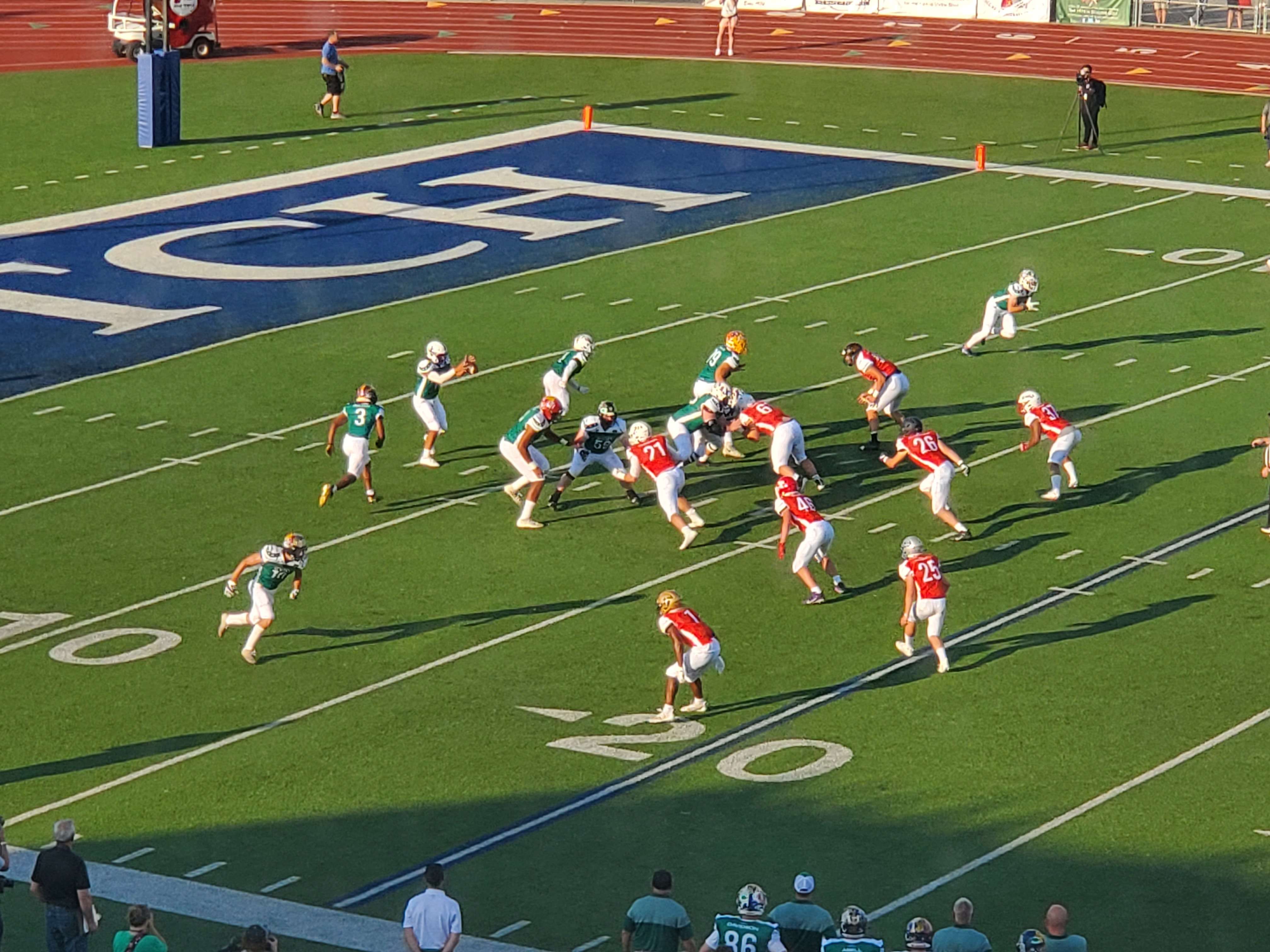 An early 59-yard strike from the West proved to be the only points for more than 40 minutes of football.