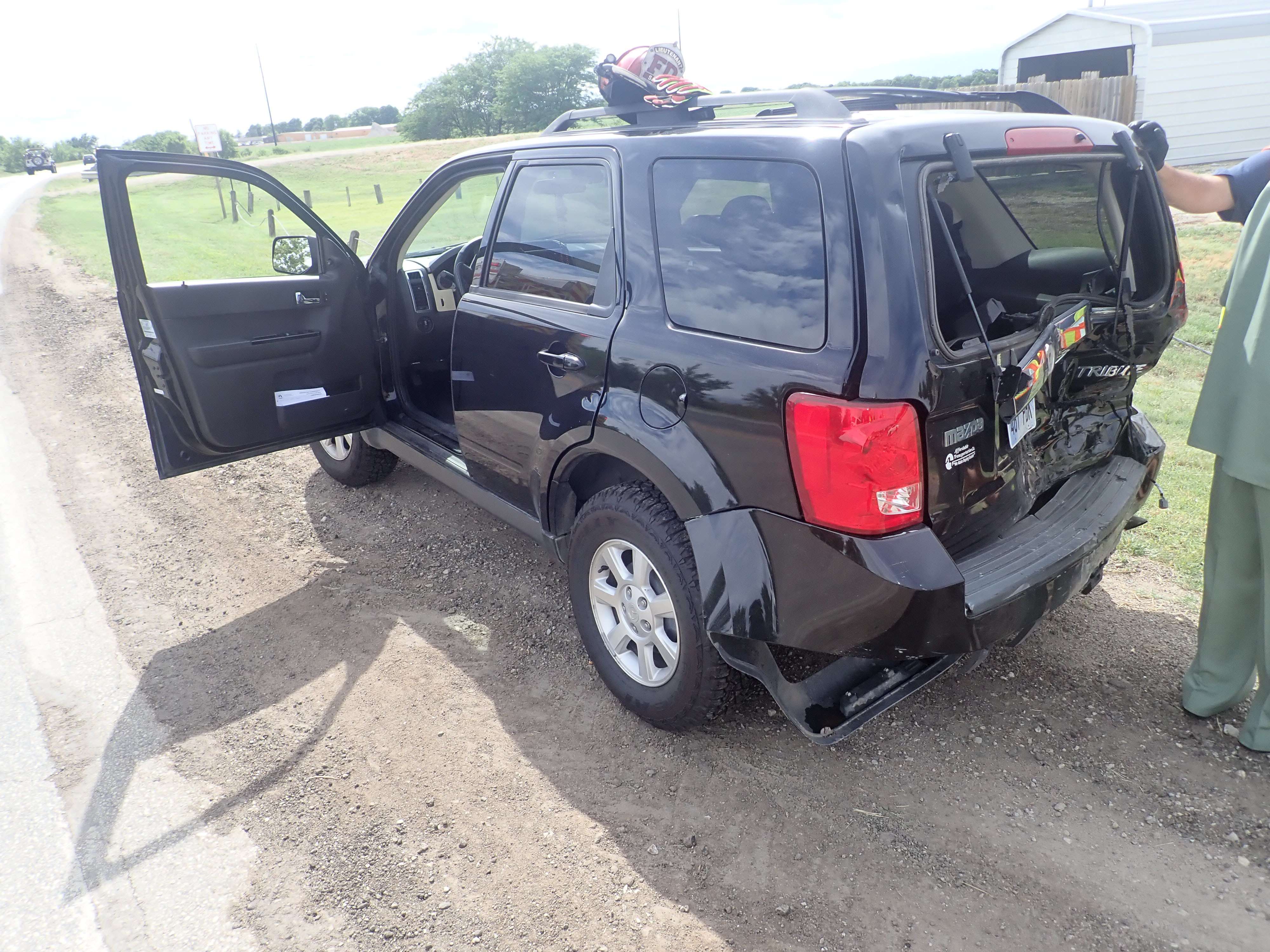 <b>The Mazda Tribute.</b> Photos courtesy Saline County Sheriff's Office