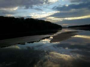 <b>The Kansas River winds from Junction City to Kansas City, Kansas, before merging with the Missouri River. Nineteen boat ramps on the Kansas waterway offer the public free access to hard-to-find perspectives of wildlife and nature.</b> (Submitted)