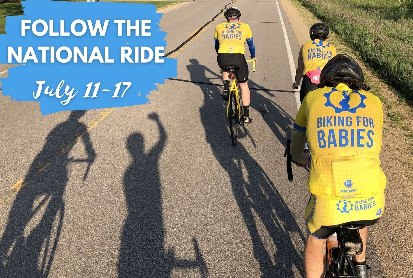 Photo from Biking for Babies Facebook page