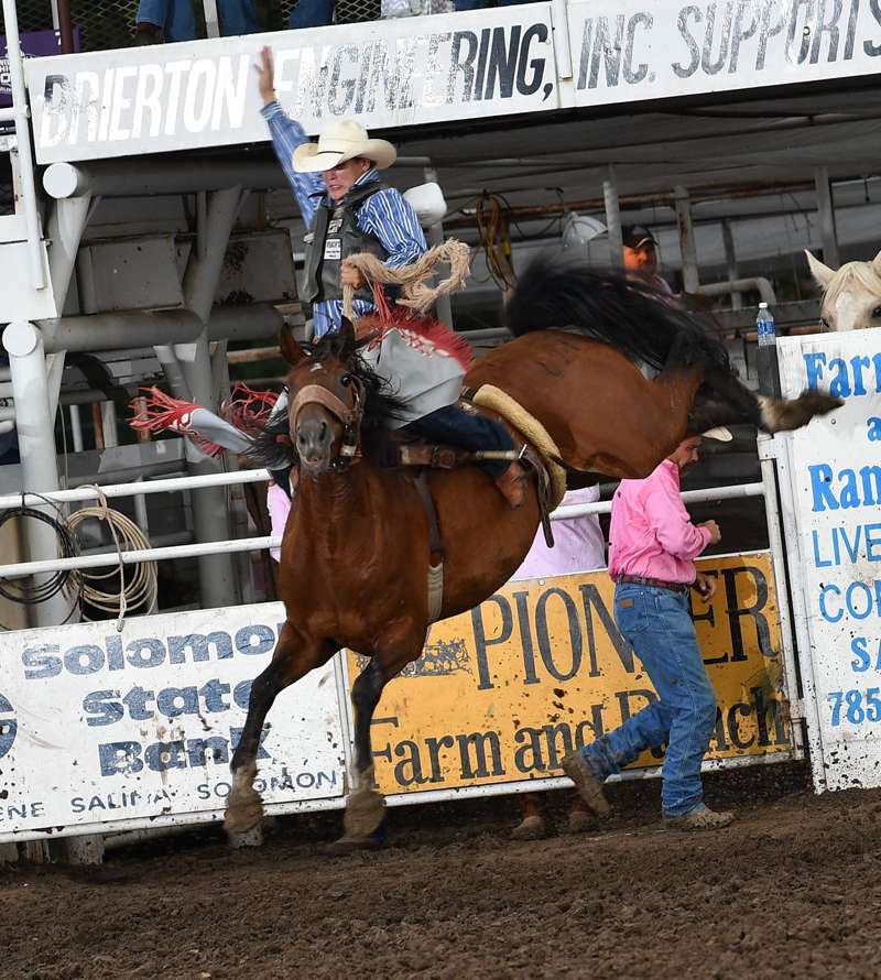 <b>Get your tickets for the Wild Bill Hickok Rodeo.</b> Photo courtesy <a href="https://www.facebook.com/wildbillhickokrodeo/">Wild Bill Hickok Rodeo</a> Facebook page