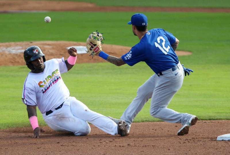 <b>BJ Boyd had a good outing.</b> Photo by Ed Bailey courtesy Wichita Wind Surge