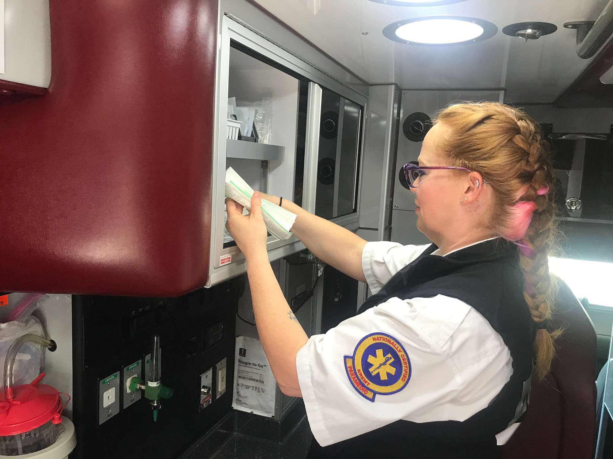 Regional West Garden County paramedic Deanna Turner