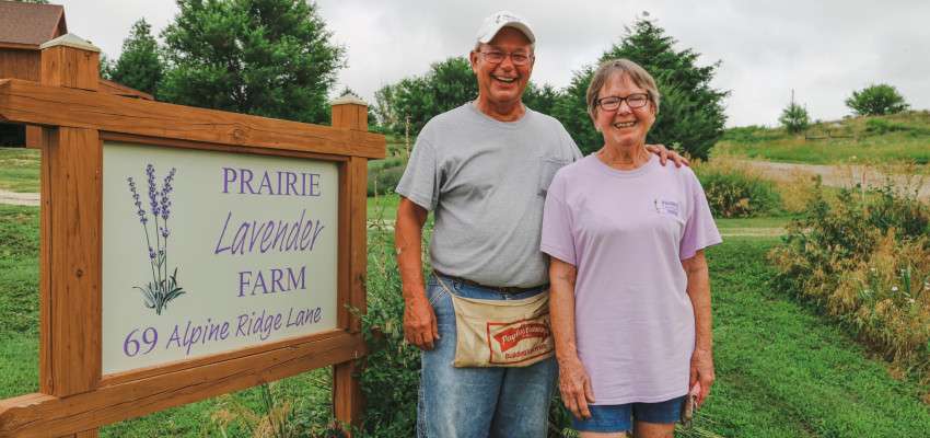 <b>Mike and Dianne&nbsp;Neustrom.</b> Photos courtesy Kansas Living Magazine