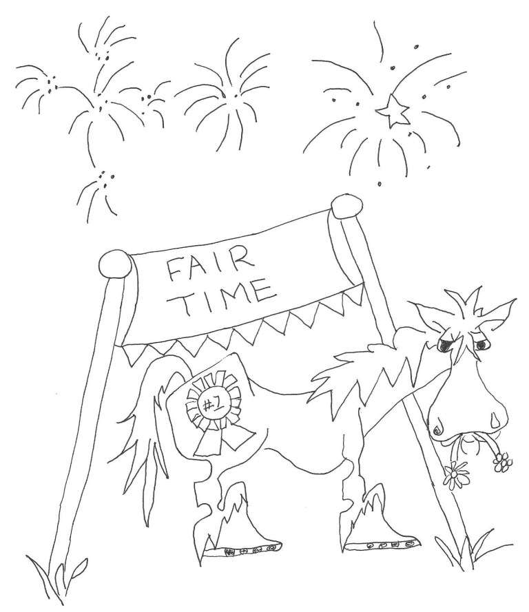 Custer, SD Co. Fair logo designeed by Jodi Simons