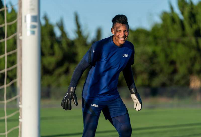 <b>USWNT goalkeeper&nbsp; and Salina’s own Adrianna Franch.</b> Photo courtesy ISI Photos