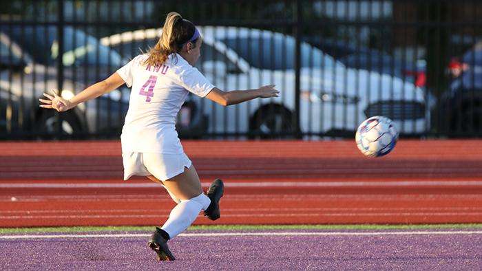 KWU's&nbsp;<a href="https://www.kwucoyotes.com/roster/23/14/12504.php">Lissette Garcia</a>. Photo courtesy <a href="http://kwucoyotes.com">kwucoyotes.com</a>