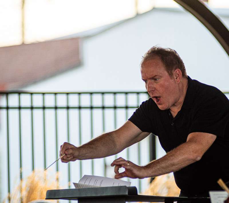 Hays Symphony Orchestra conductor Brian Buckstead