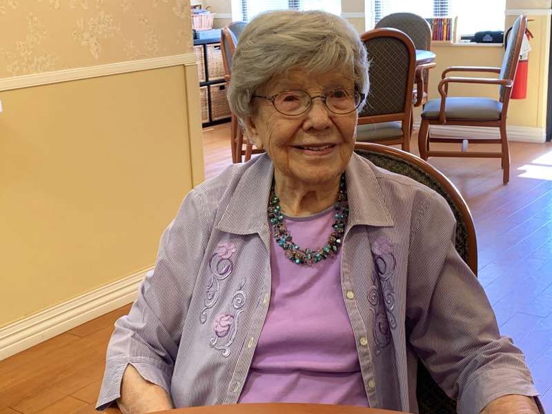<b>Mabelle Mase turns 103 today.</b> Salina Post photo