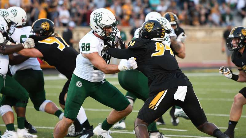 Photo by Nicole Heitman courtesy <a href="http://fhsuathletics.com">fhsuathletics.com</a>