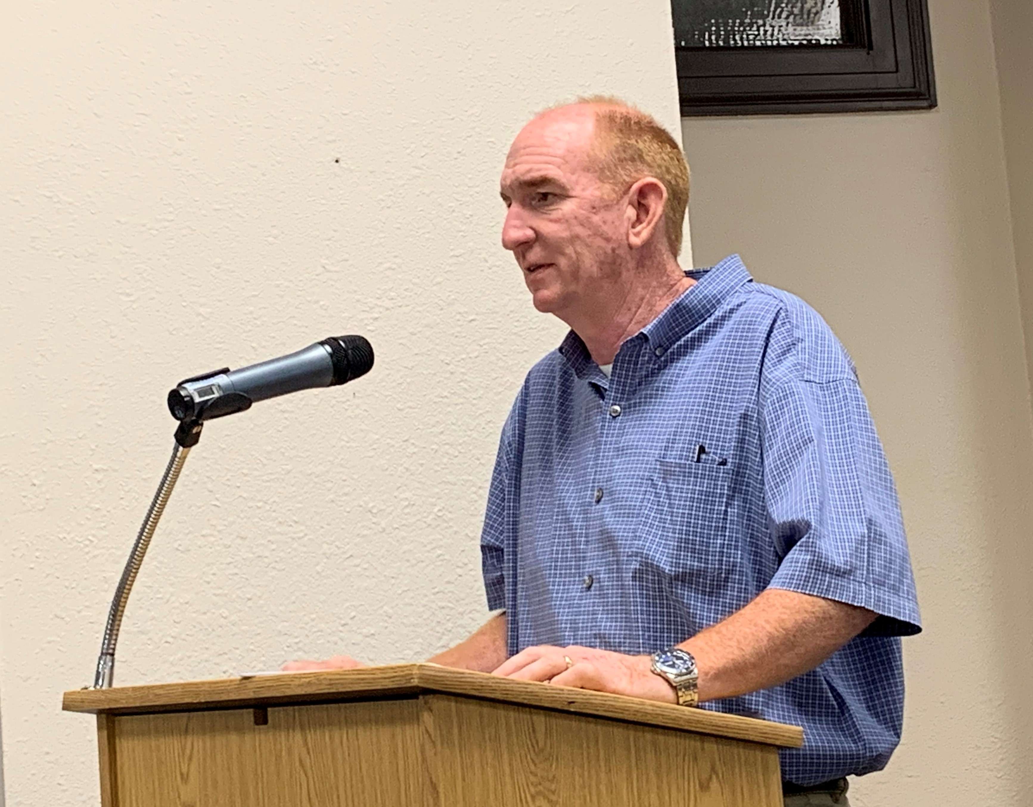 Barton County Landfill Director Phil Hathcock announced his resignation Wednesday, May 11, 2022.
