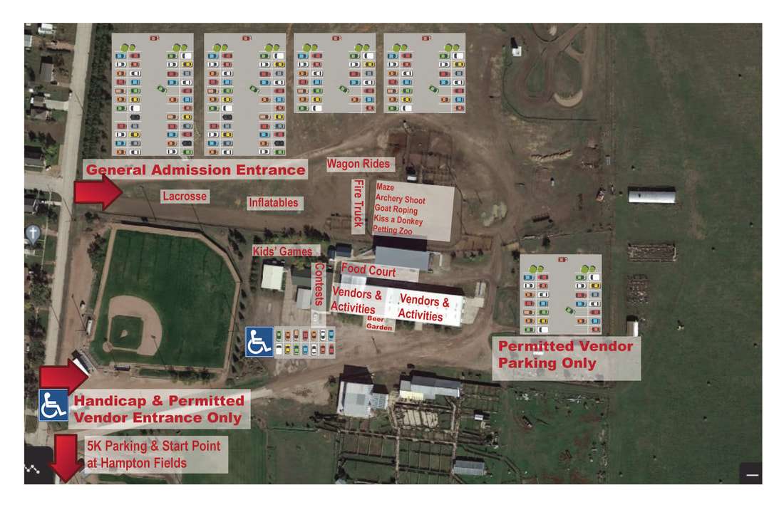This is a map of the Harvest Moon Festival grounds.&nbsp;
