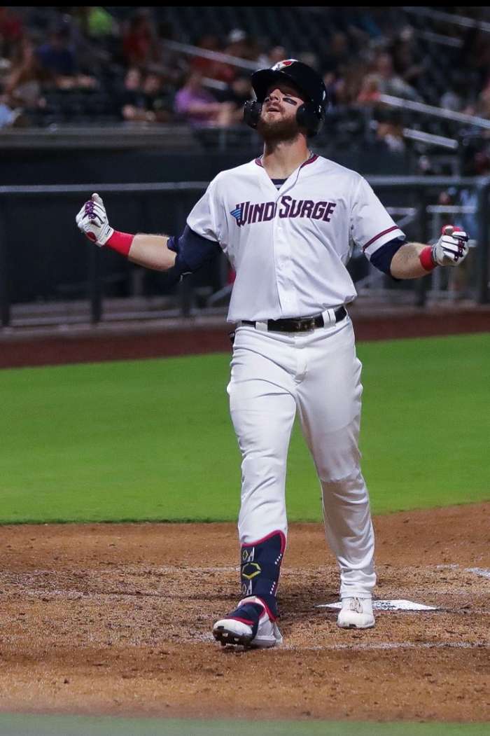 Trey Cabbage. Photo by Ed Bailey couresy Wind Surge