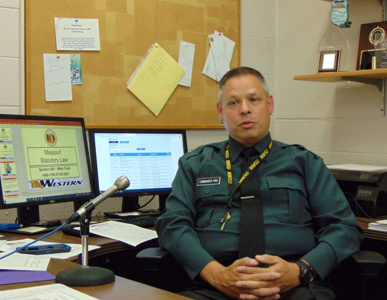 Law Enforcement Academy Commander Joseph King/Photo by Brent Martin