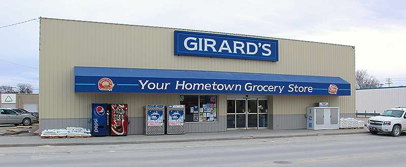 Girard's IGA is an independent grocery store in Osborne. Owner&nbsp;John Girard said small, rural stores struggle to compete against corporate chains.