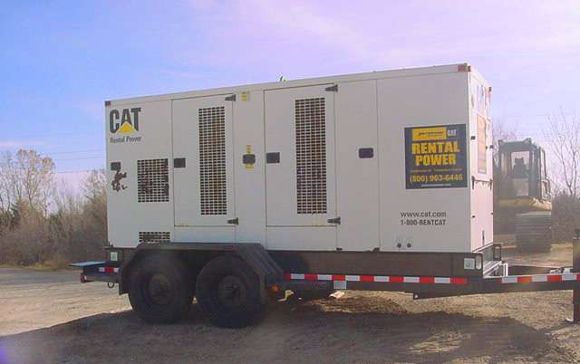 <b>This trailer and portable power station also were stolen from Smoky Hill Construction.</b> Photo courtesy Salina Police Department