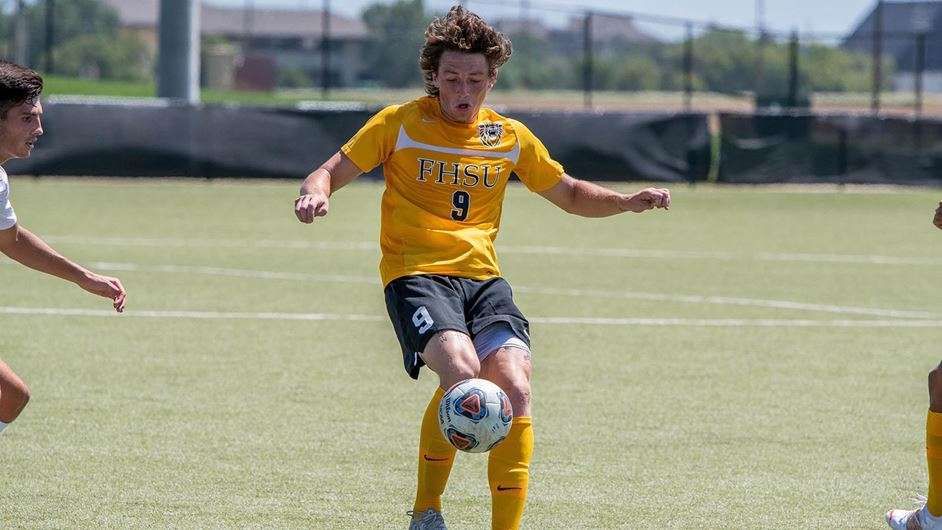 <b>Blake Arndt.</b> Photo by Ryan Prickett courtesy <a href="http://fhsuathletics.com">fhsuathletics.com</a>