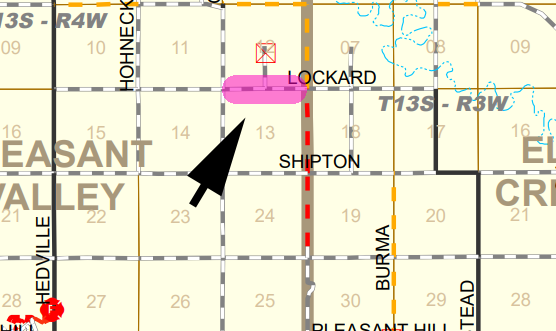 Map courtesy Saline County