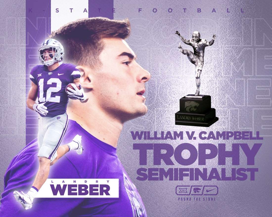 K-State’s Weber Named Semifinalist for Campbell Trophy