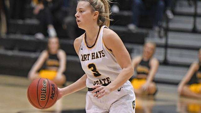 FHSU's Sydney Golladay (Courtesy FHSU Athletics, Nicole Hietmann)