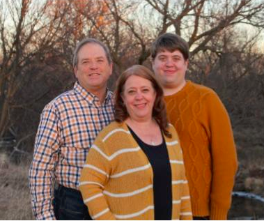 Eric and Lori Flax, with son, Adam<br>