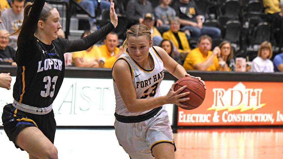 FHSU's Katie Wagner (Courtesy FHSU Athletics, Nicole Heitmann)