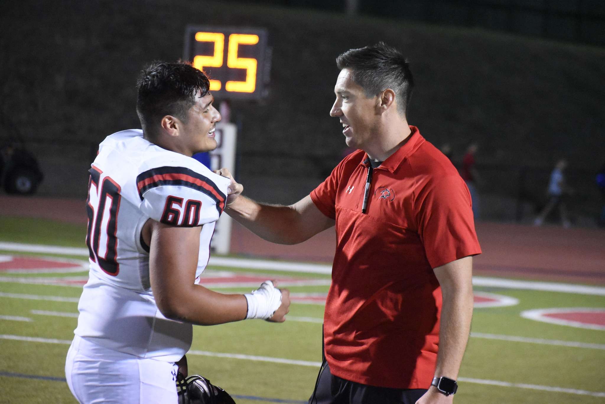 Great Bend High School football coach Erin Beck was named the 2022 WAC Coach of the Year.