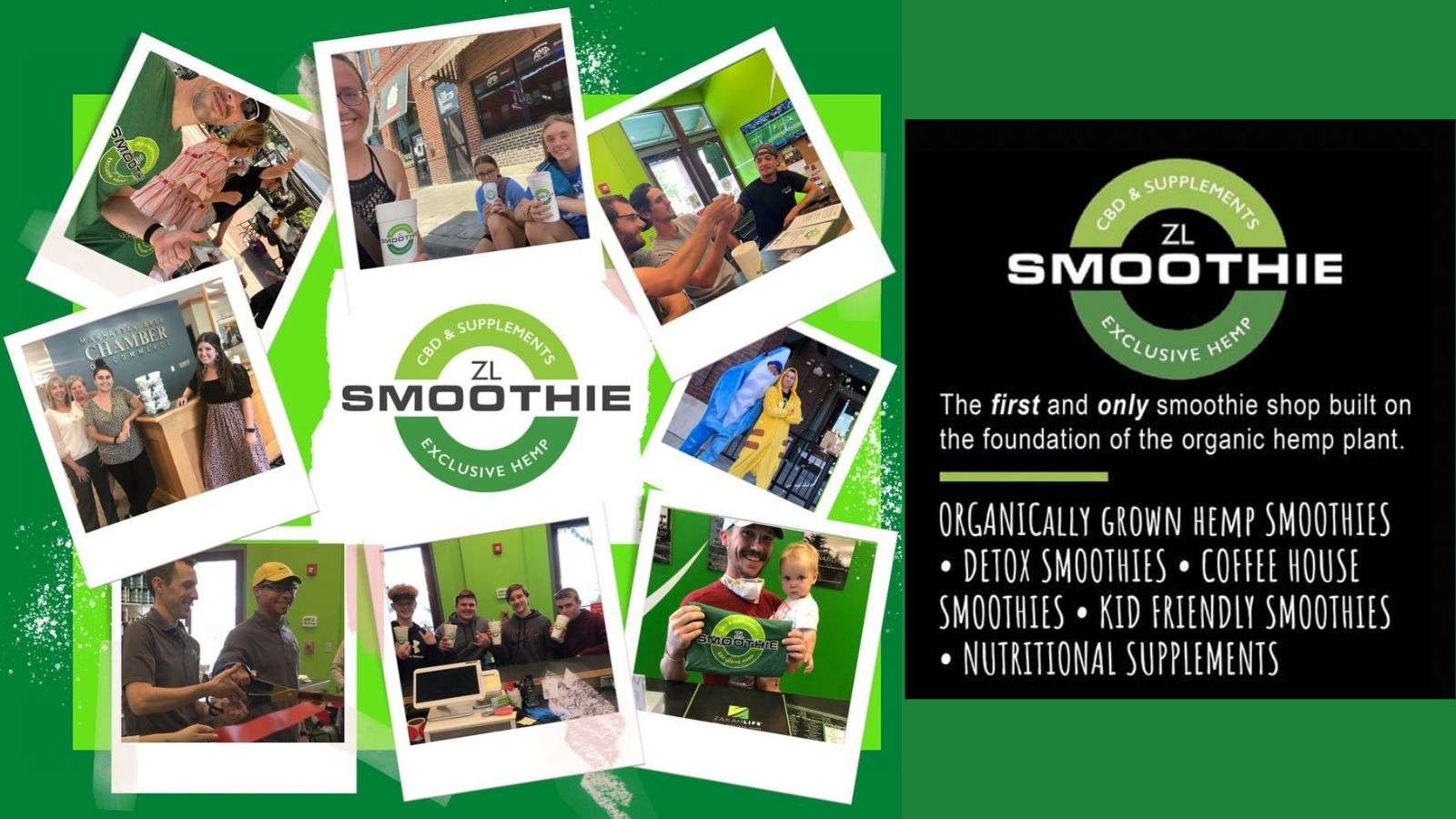 ZL Smoothie 3 year anniversary flyer