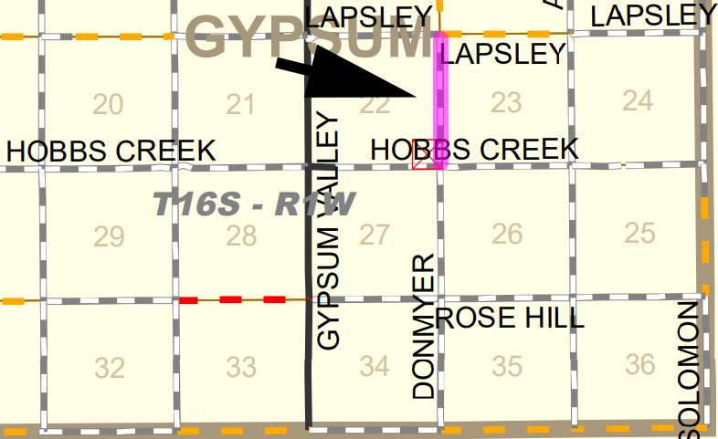 Map courtesy Saline County