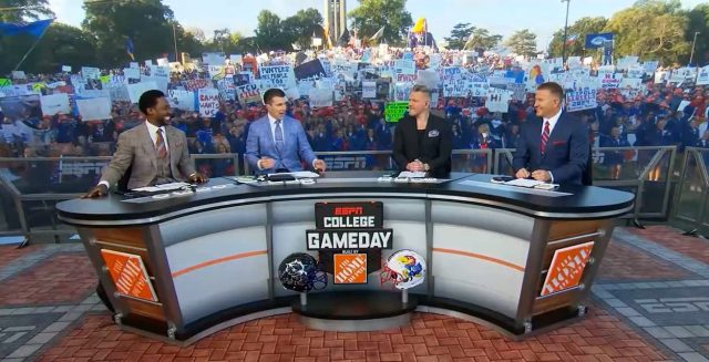 ESPN'S College Game Day in Lawrence, Kc