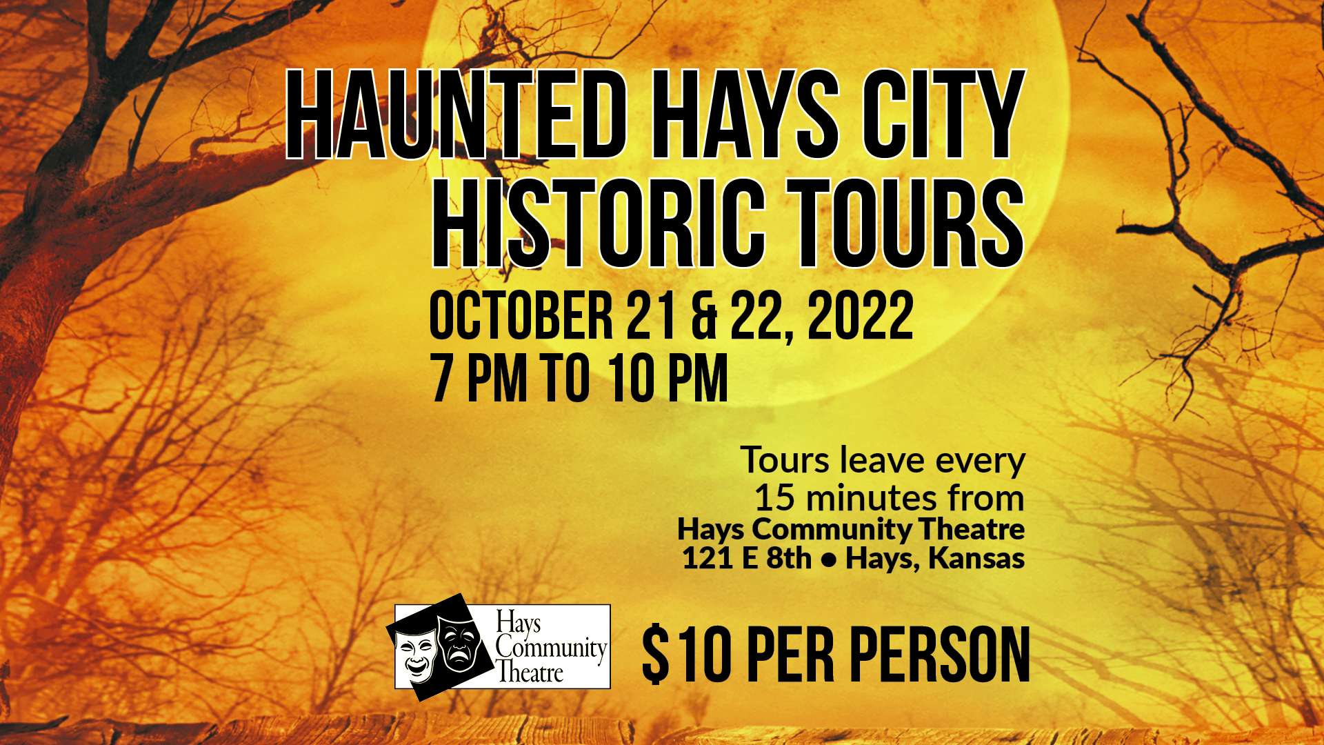 Haunted Hays City Historic Tours set for Friday, Saturday