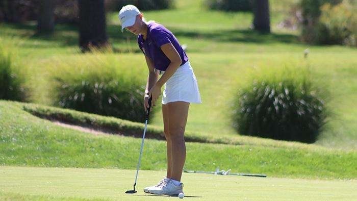 <b>KWU golfer Abby Donovan, Concordia sophomore.</b> Photo courtesy <a href="http://kwucoyotes.com">kwucoyotes.com</a>