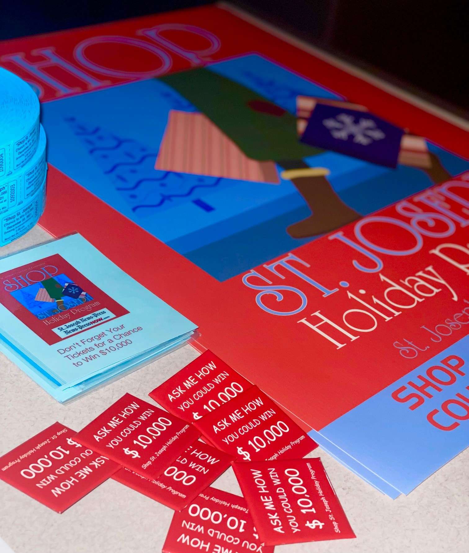 Shoppers that shop local this holiday season could win $10,000 during the Shop St. Joe program/ Photo courtesy of the St. Joseph Chamber of Commerce Facebook