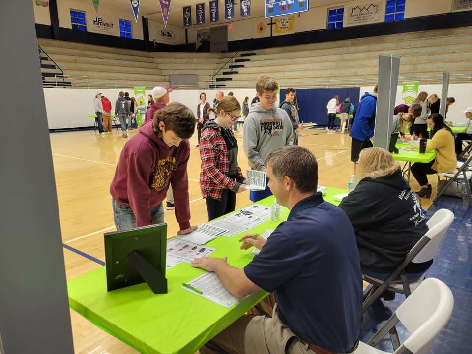 Students attending the Reality U event in 2021 at TMP.
