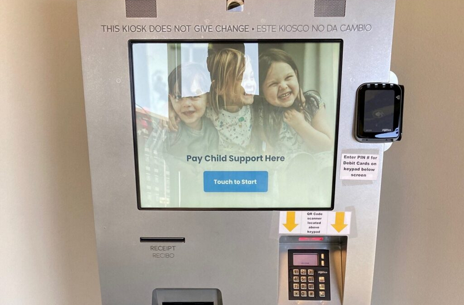 A new option — kiosks —have been installed in seven cities across Nebraska for people to make child support payments. (Courtesy of the Nebraska State Treasurer’s Office)