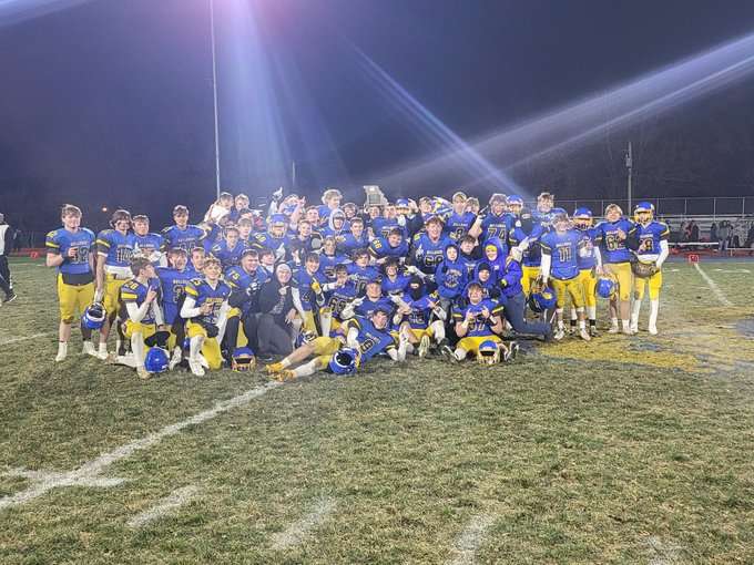 East Buchanan football - 2022 Class 1 District 8 champions. Courtesy photo.