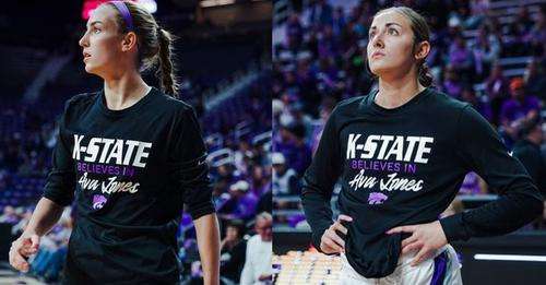 K-State showing support of Ava Jones