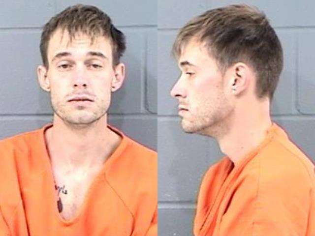Tanner Lyon, Improper passing on right, flee or attempt to elude, Possession of opium, opiate or narcotic, Possession of marijuana, Possession of drug paraphernalia, Criminal damage to property, Interference with LEO, Possession of controlled substance, Improper stop or turn signal, Speeding, Failure to yield at stop or yield sign, Reckless driving, Arrested 11/21
