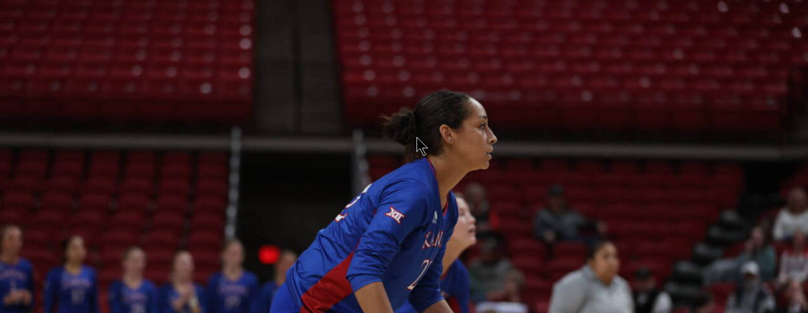 KU VB losses to Texas Tech