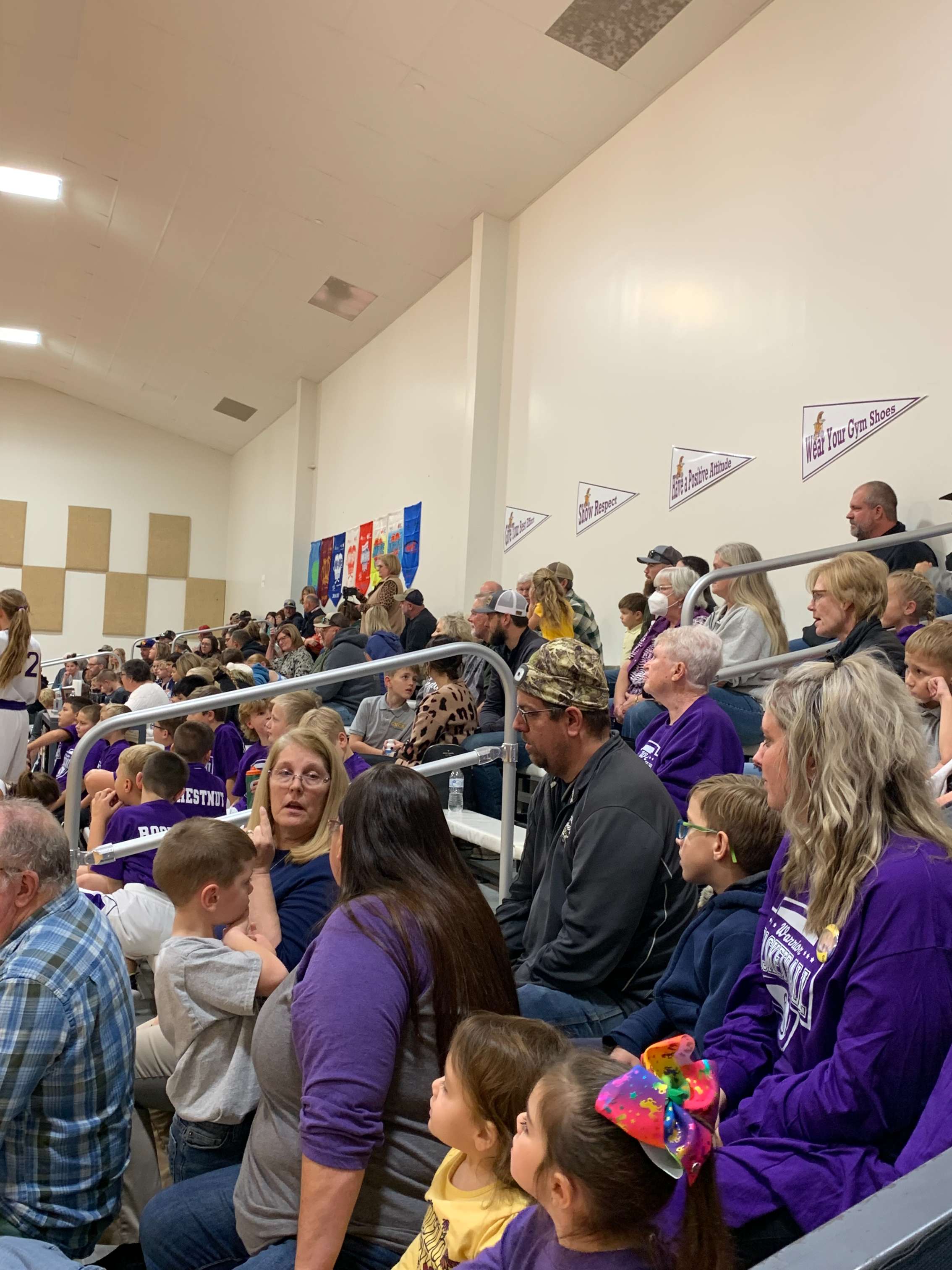 Fans packed the stands at CKCA during one of the first of five games to be play through mid-December.