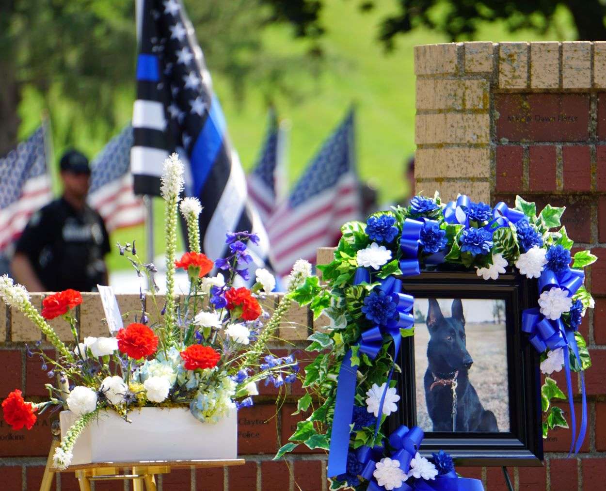 Memorial for K-9 Max/file photo