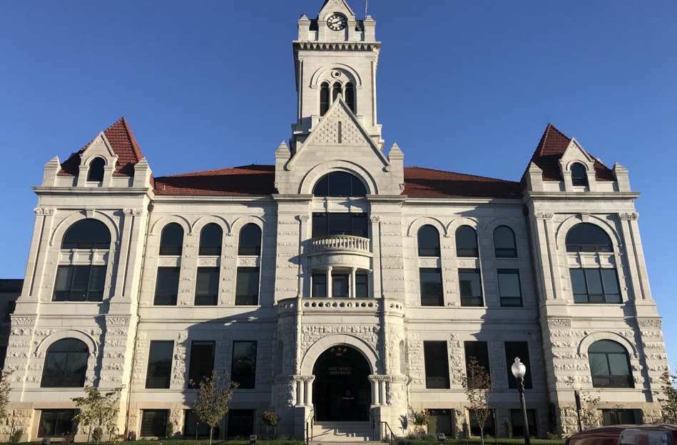 The Cole County Courthouse in Jefferson City (Tessa Weinberg/Missouri Independent).